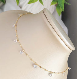 Choker Chuva Dourado