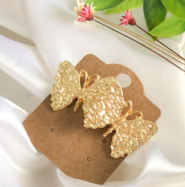 Brinco Mariposa Dourado